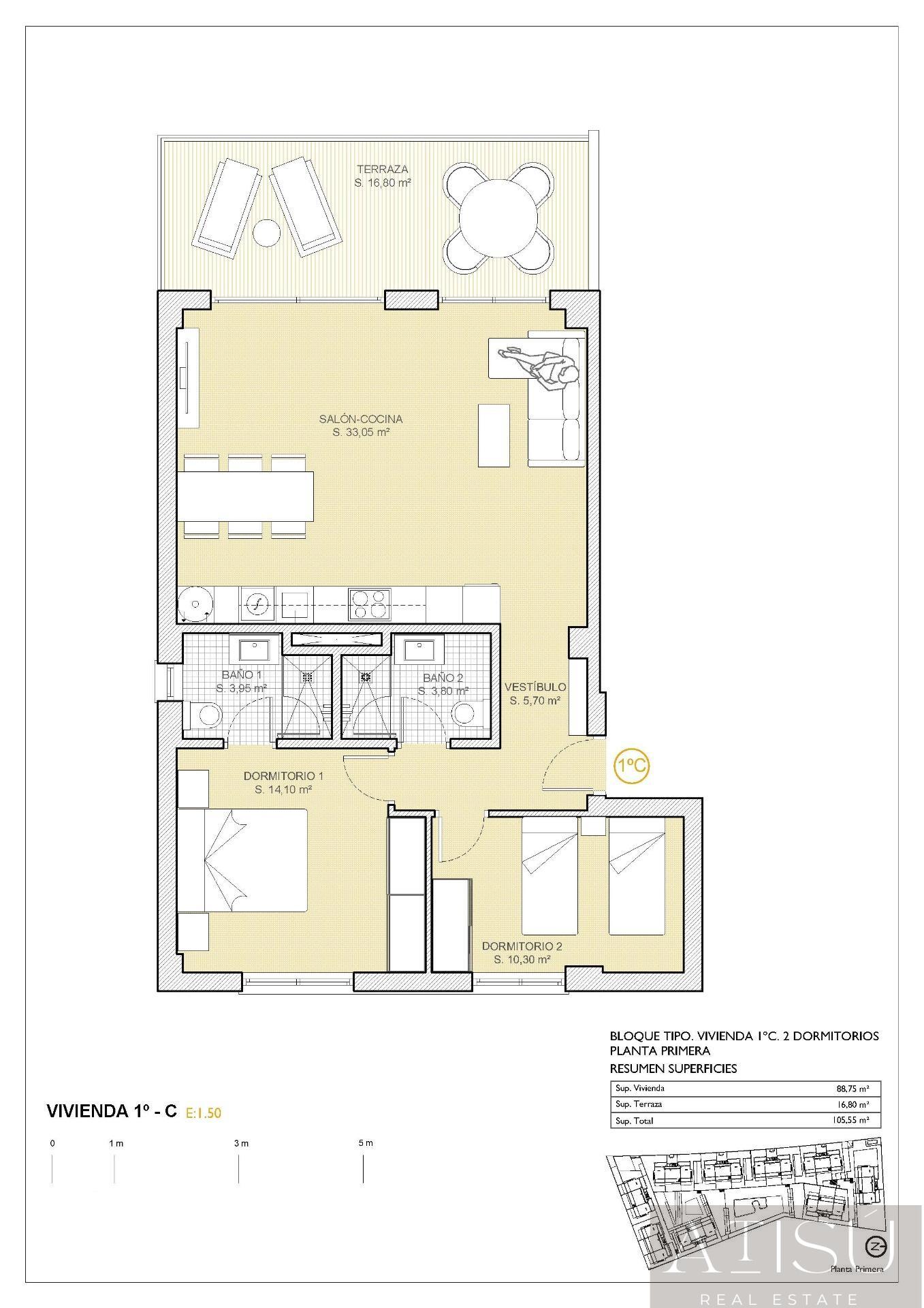 Venta de apartamento en Finestrat