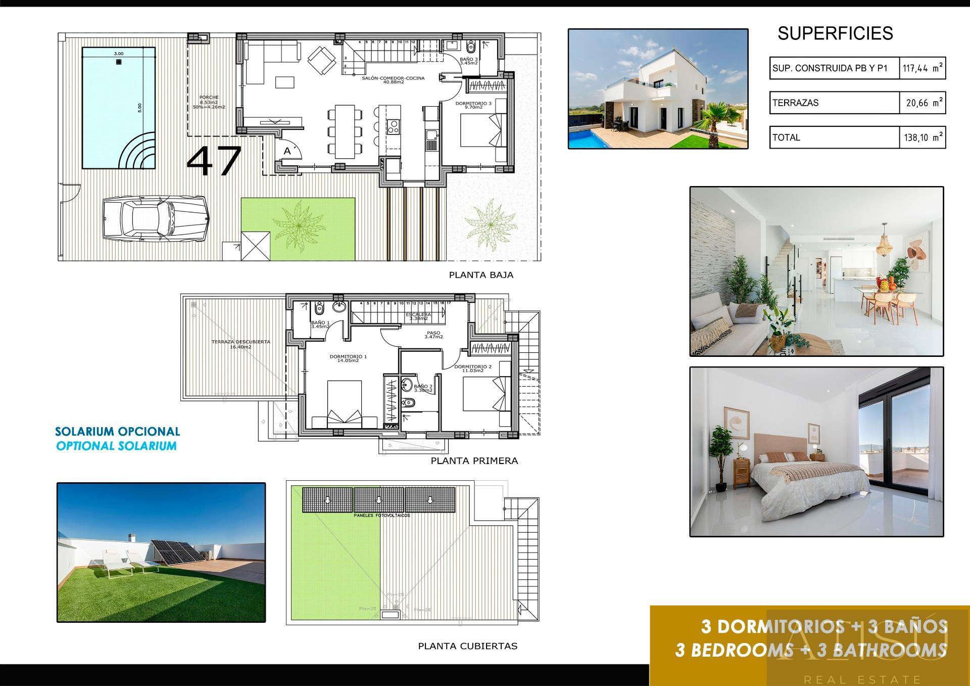 Venta de villa en Orihuela