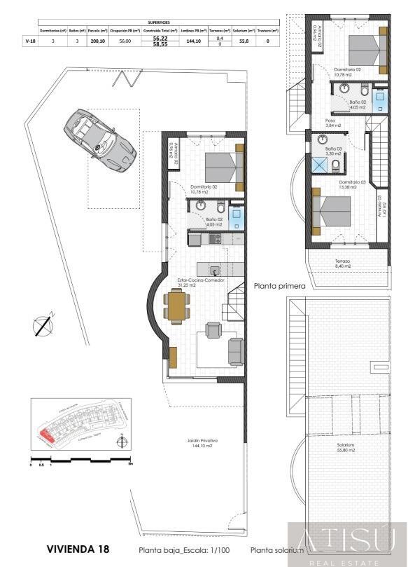 Venta de villa en Pilar de la horadada
