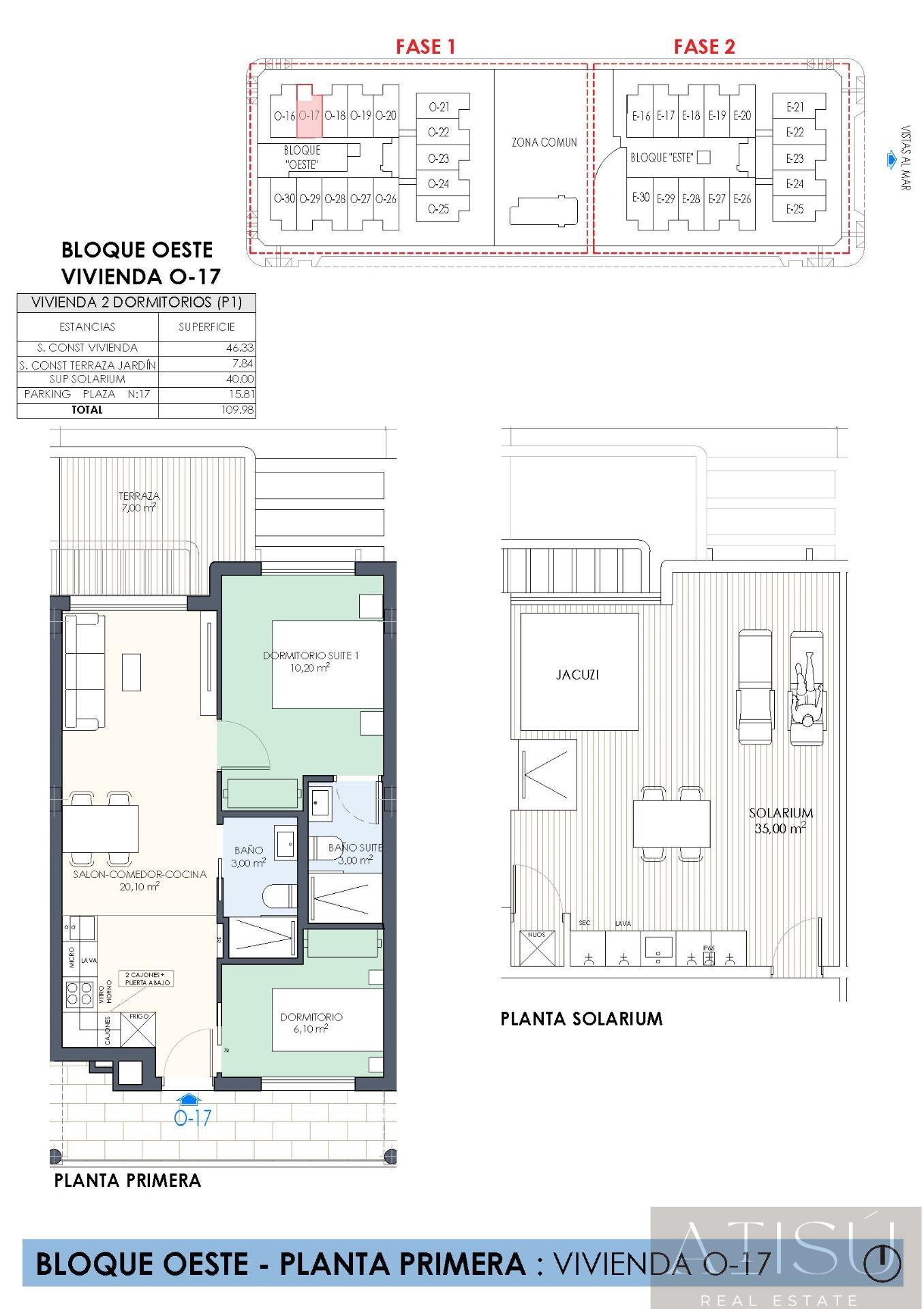 Venta de bungalow en Pilar de la horadada