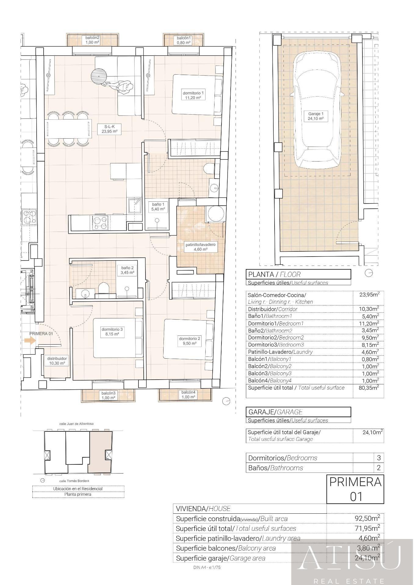 Venta de apartamento en Hondón de las nieves
