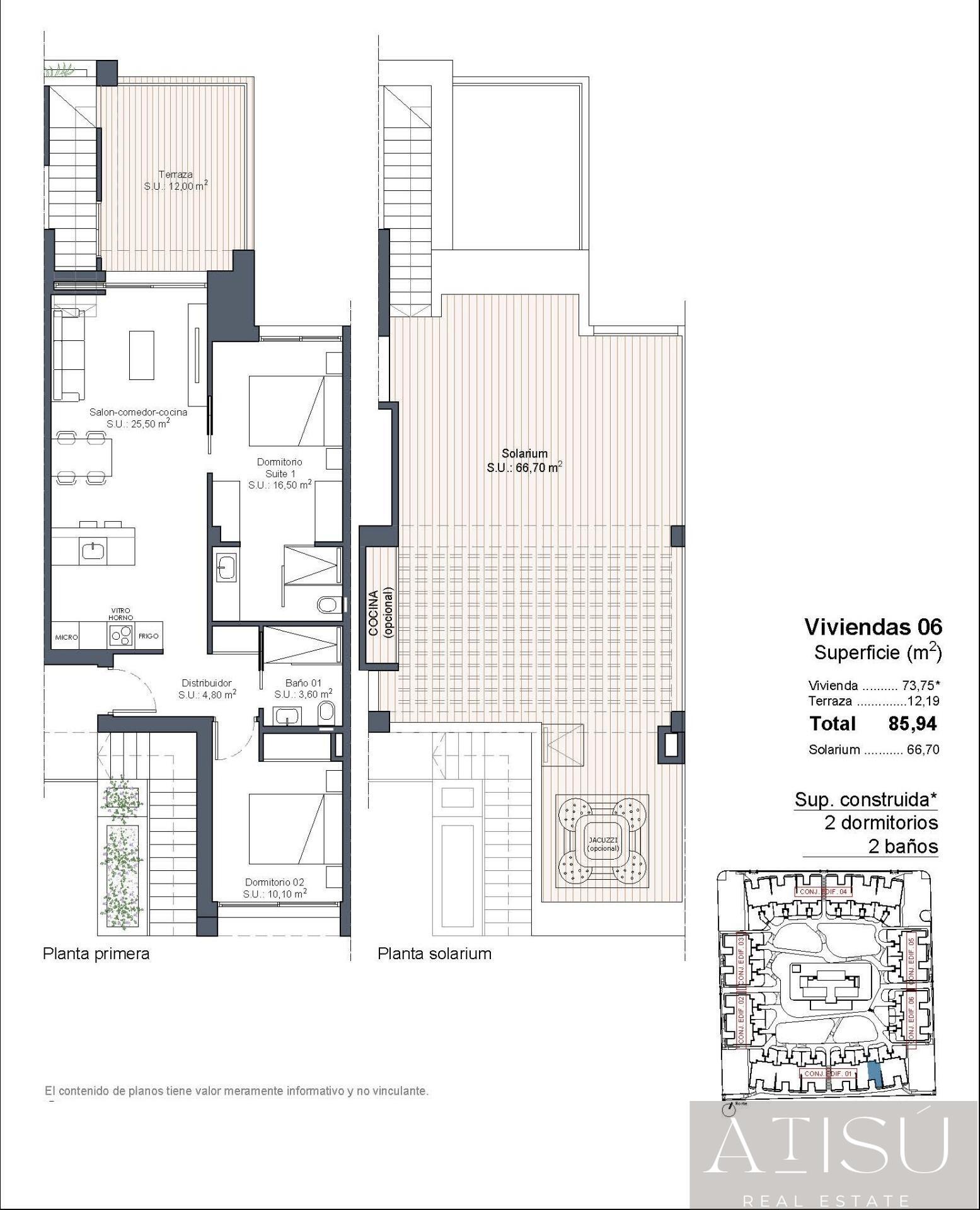 Venta de bungalow en Ciudad quesada