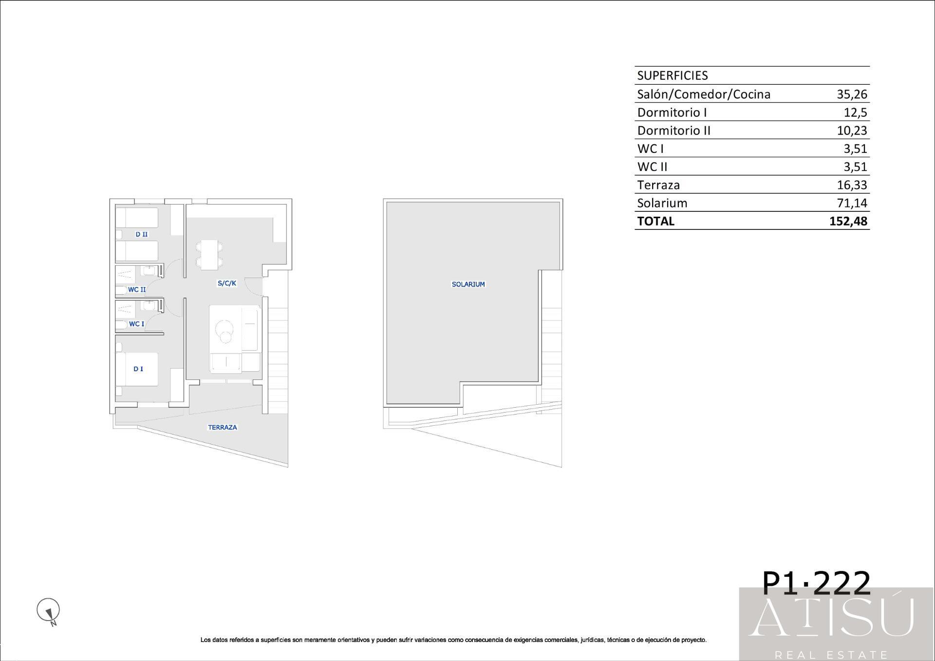 Venta de bungalow en San miguel de salinas