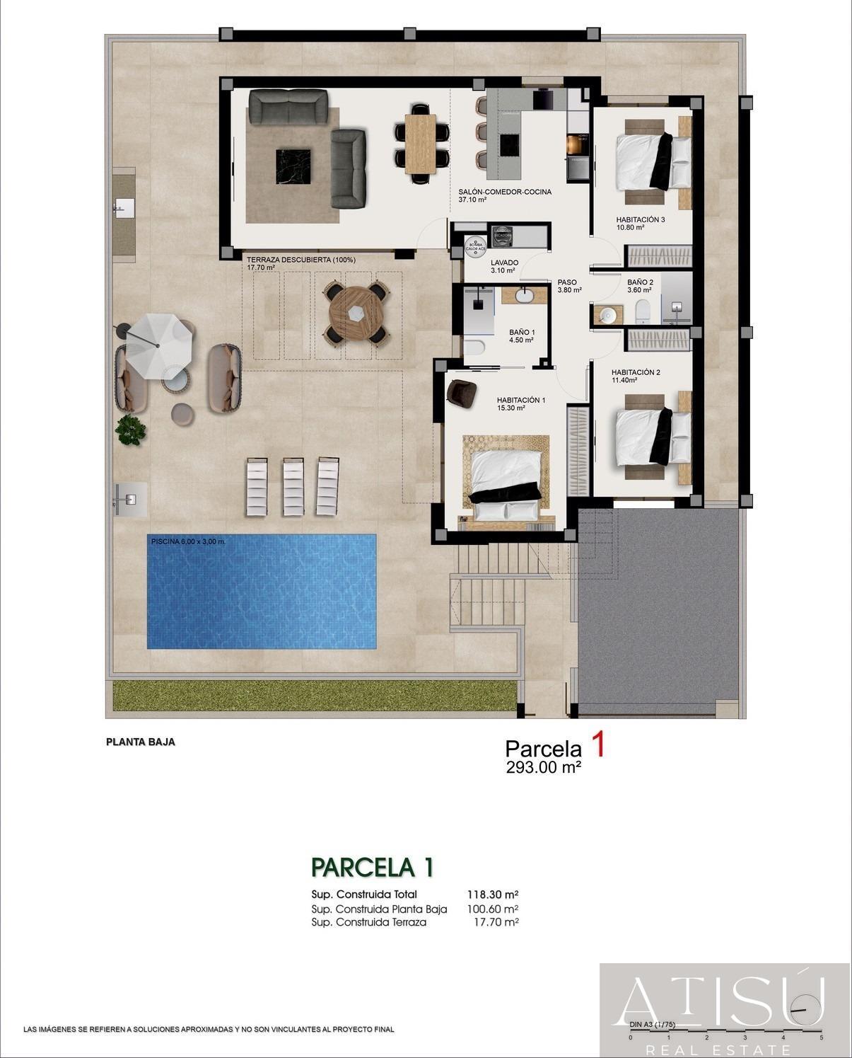 Venta de villa en Benijofar