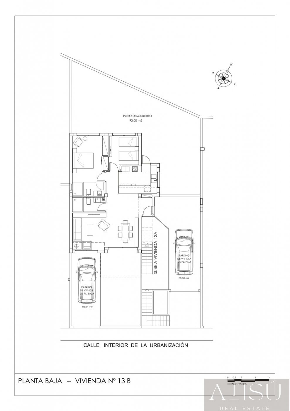 Venta de bungalow en San miguel de salinas