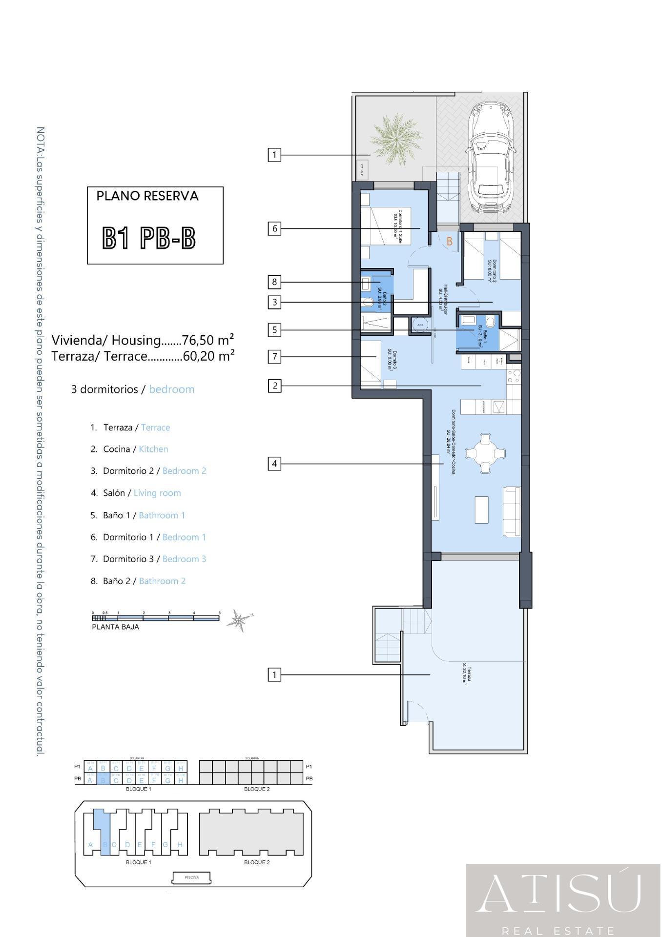 Venta de bungalow en Dolores