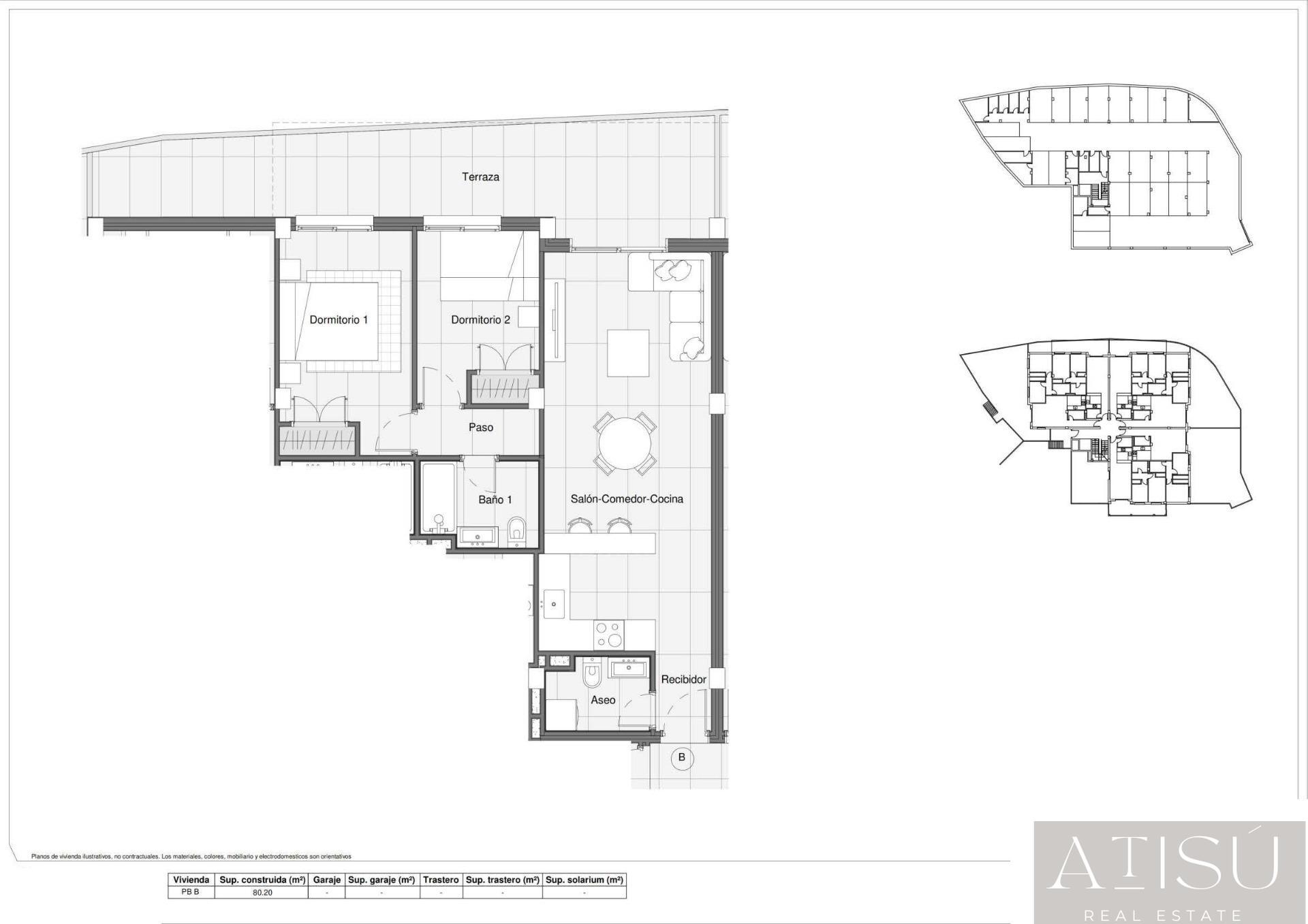 Venta de apartamento en Bigastro