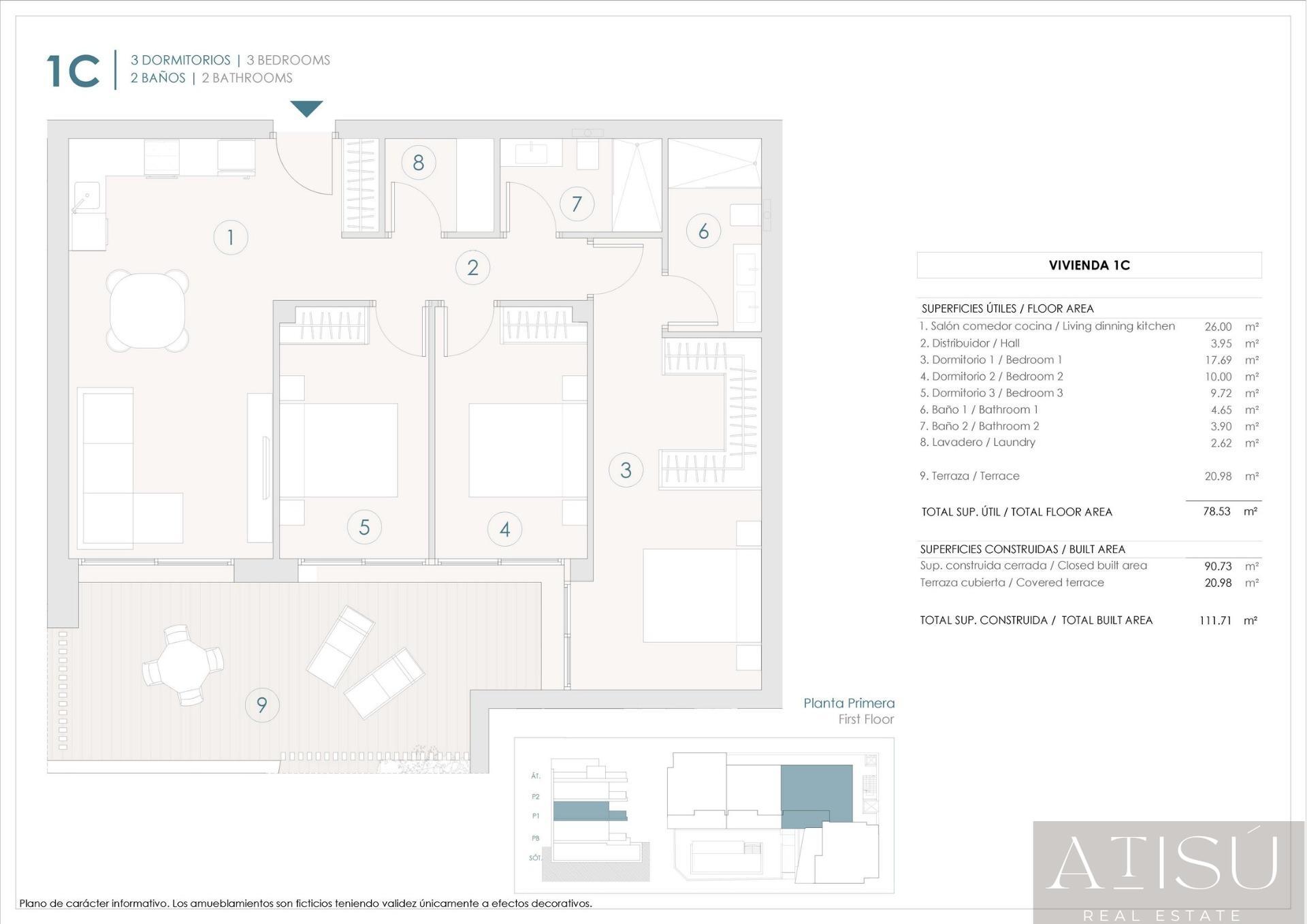 Venta de apartamento en Benijofar