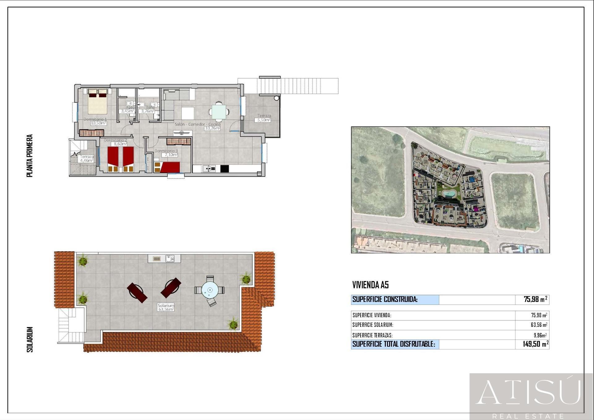 Venta de bungalow en Cox