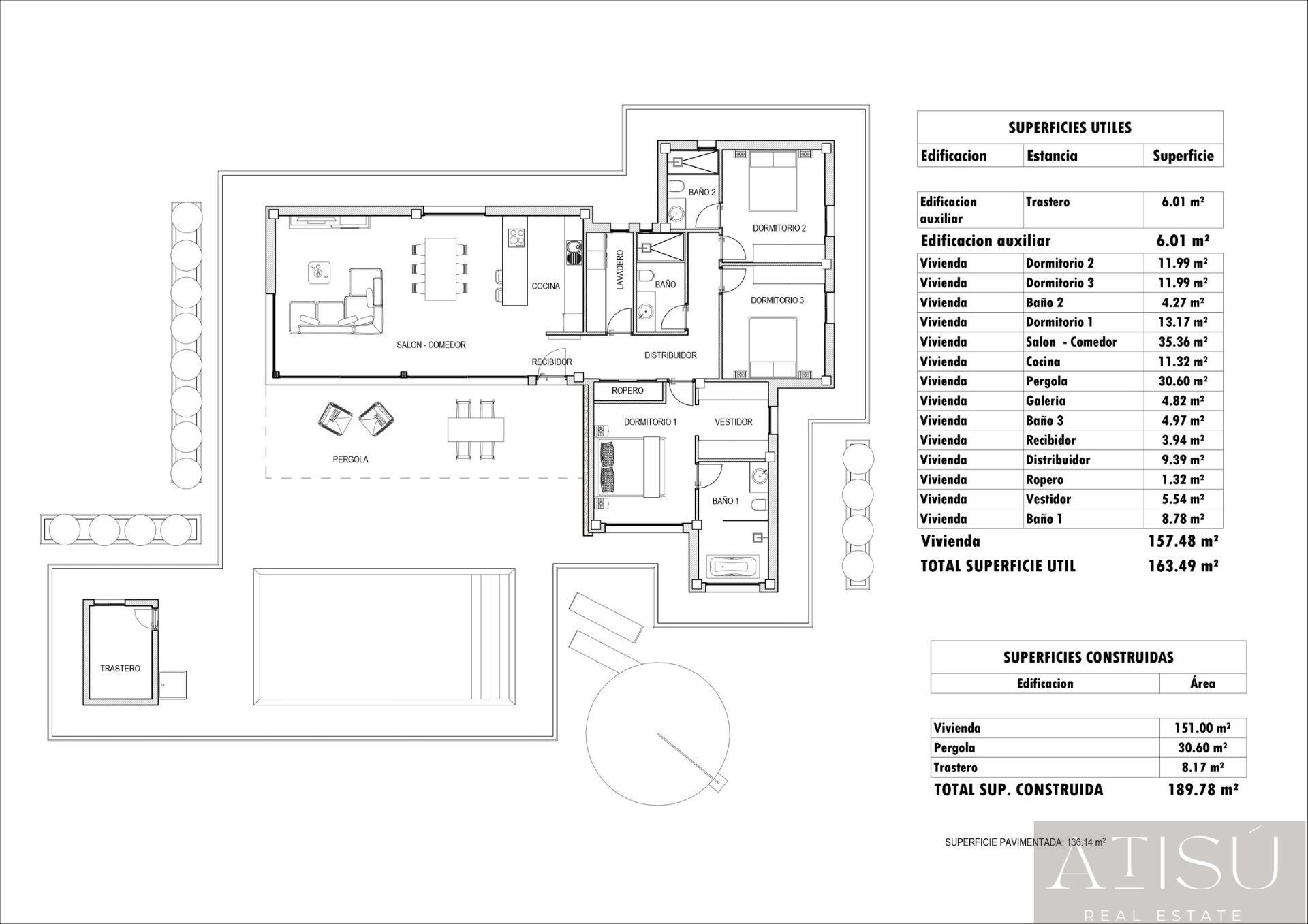 Venta de villa en Aspe
