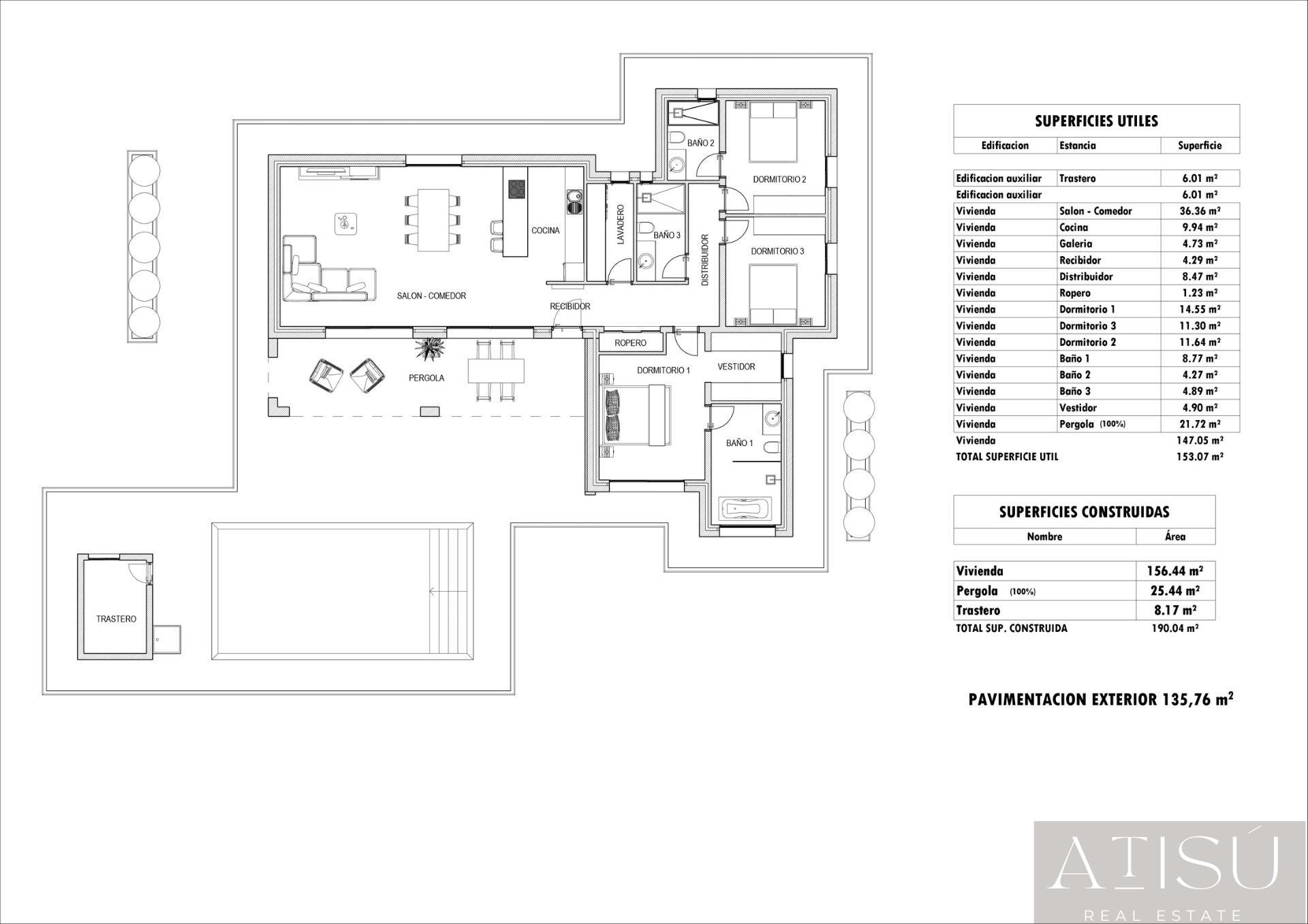 Venta de villa en Aspe