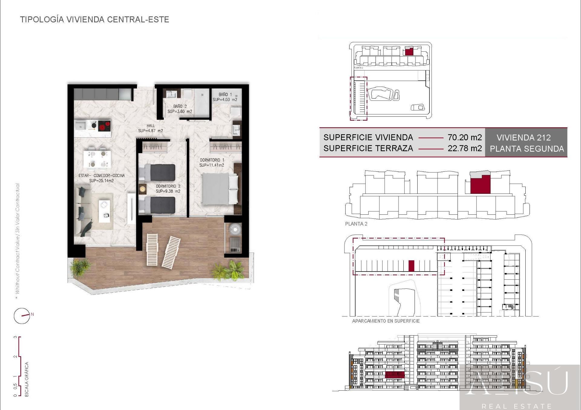 Venta de apartamento en San miguel de salinas