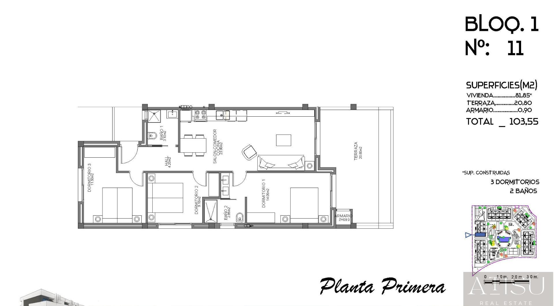Venta de apartamento en Guardamar del segura
