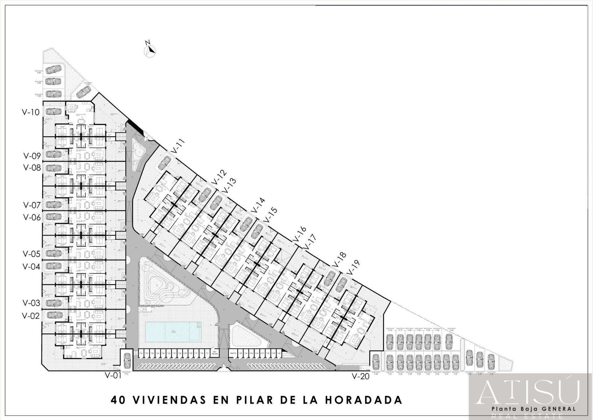 Venta de bungalow en Pilar de la horadada