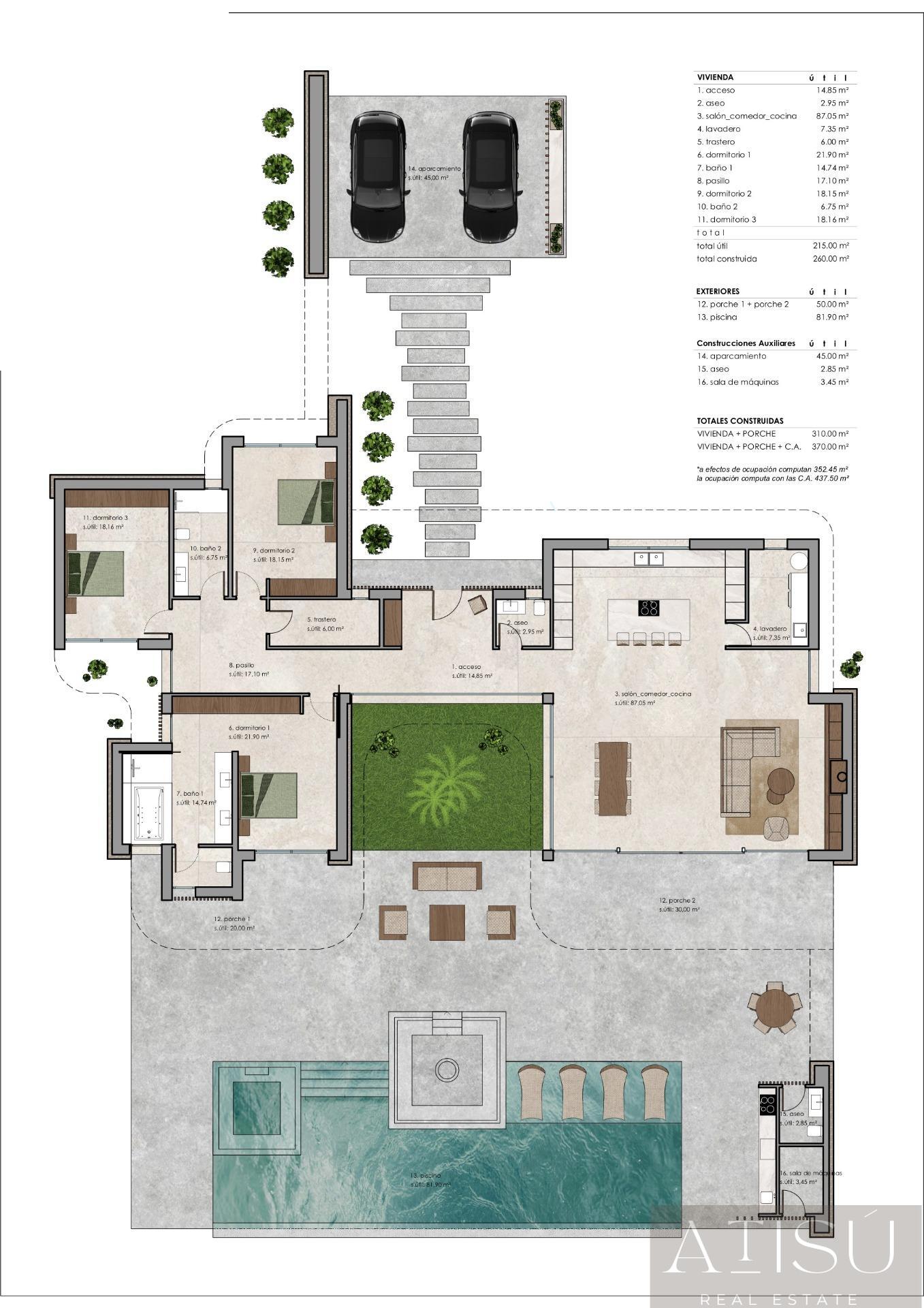 Venta de villa en Pinoso