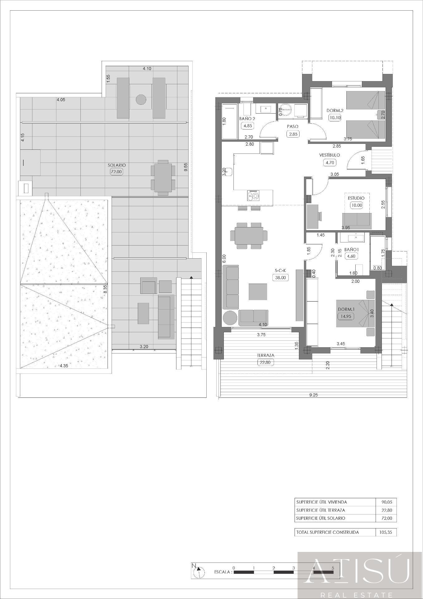 Venta de villa en Algorfa