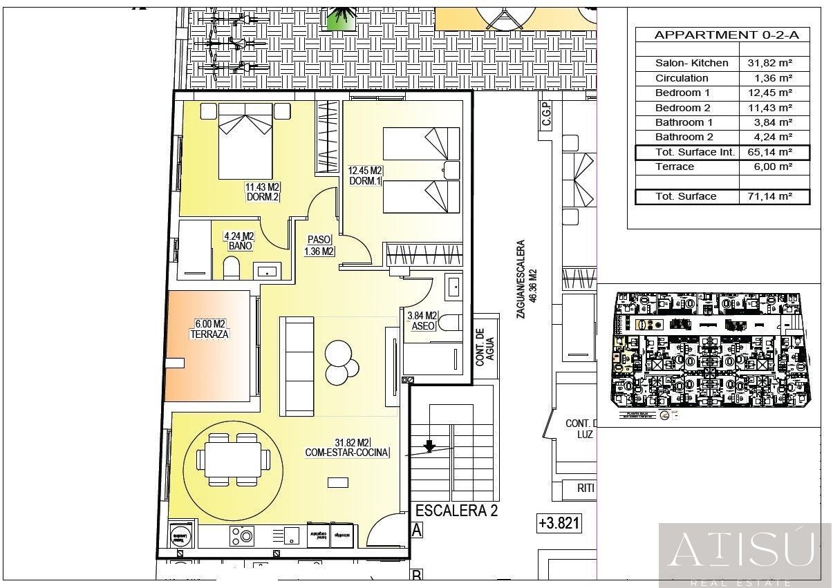Venta de apartamento en San miguel de salinas