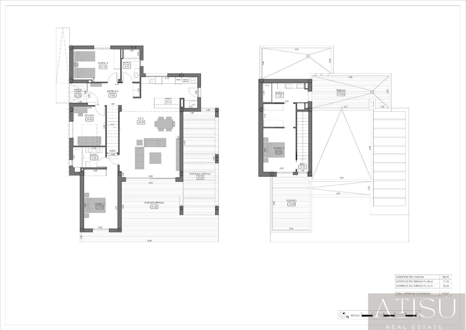 Venta de villa en Algorfa