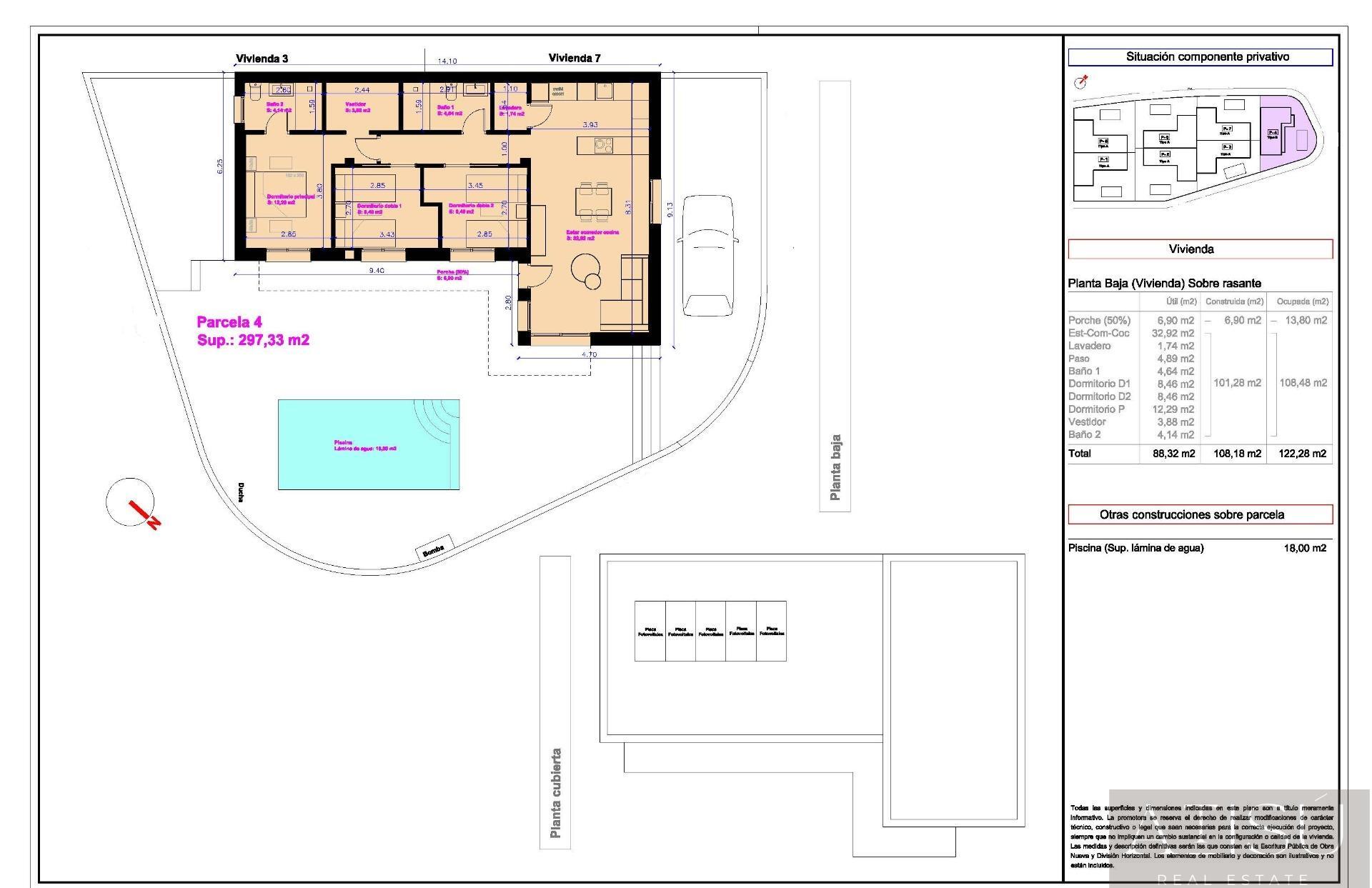 Venta de villa en Daya nueva