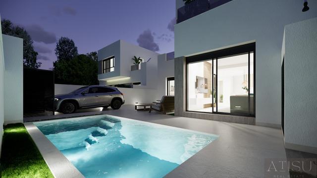 Venta de villa en San fulgencio