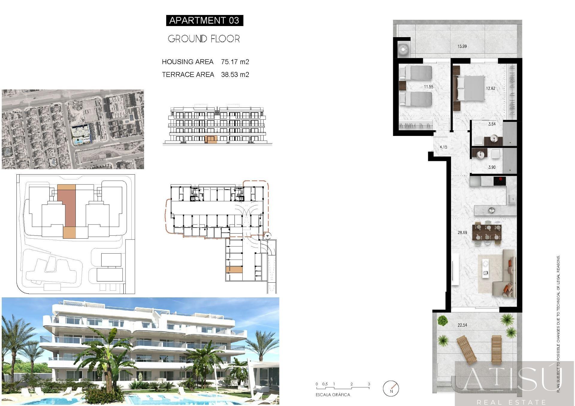 Venta de apartamento en Orihuela costa
