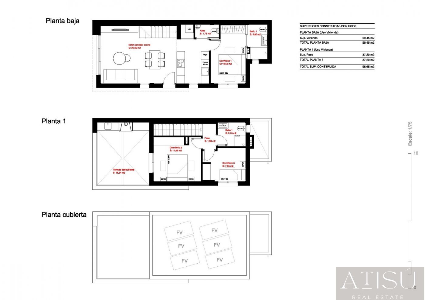 Venta de villa en Daya nueva