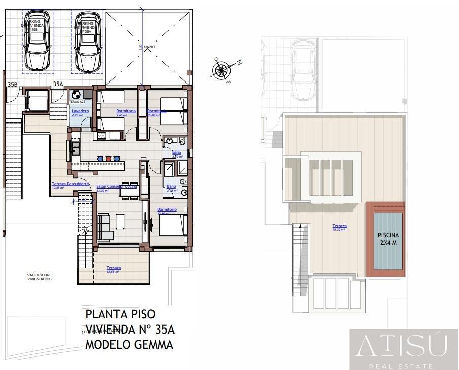Venta de bungalow en San miguel de salinas