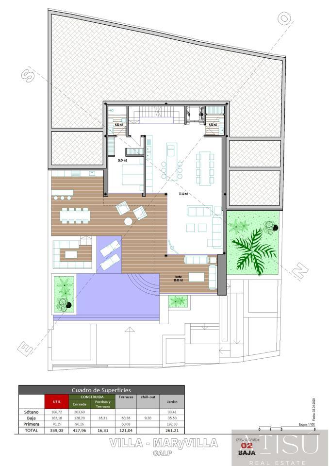 Venta de villa en Calpe