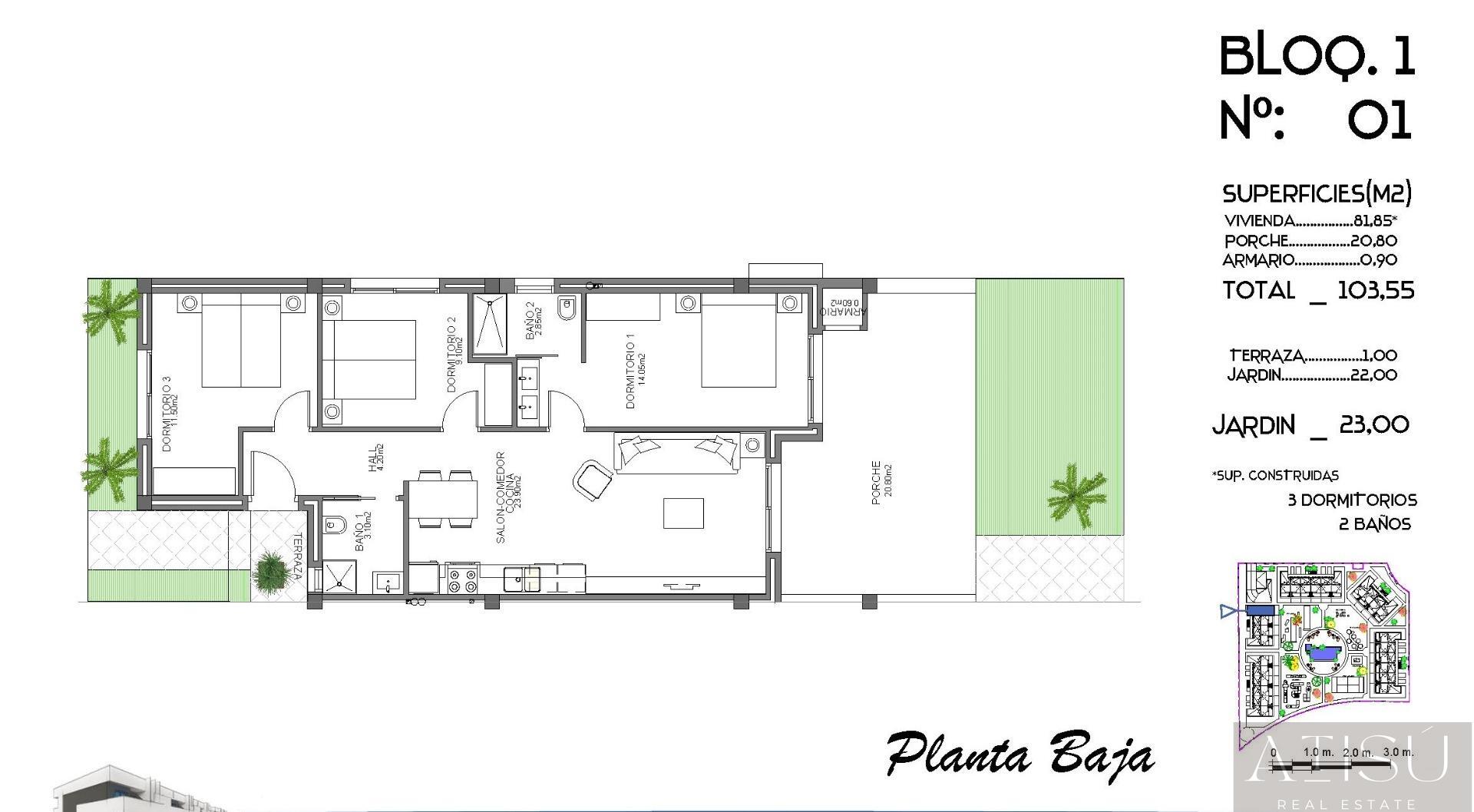 Venta de apartamento en Guardamar del segura