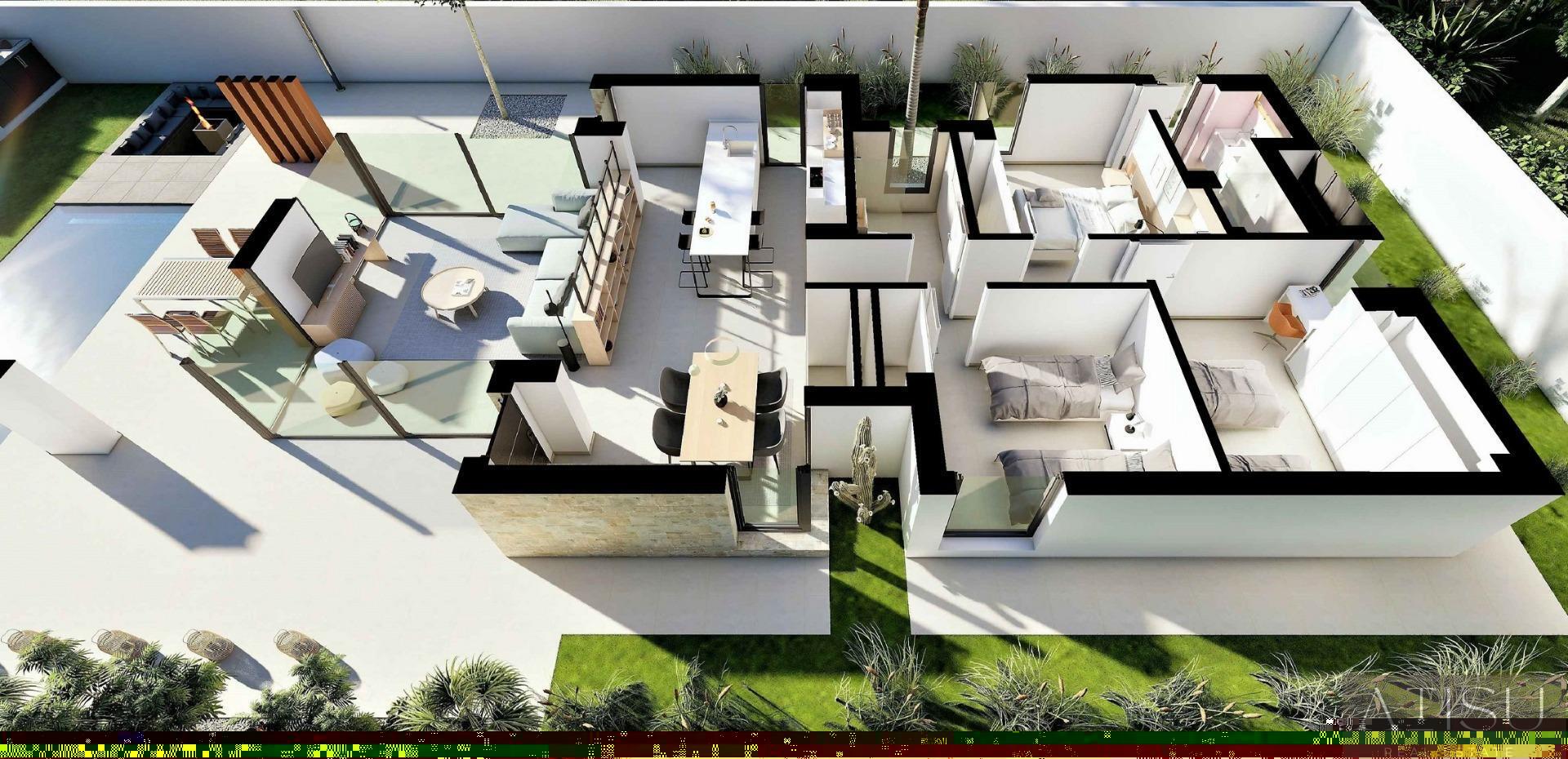Venta de villa en San fulgencio
