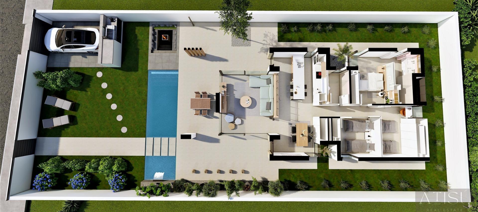 Venta de villa en San fulgencio