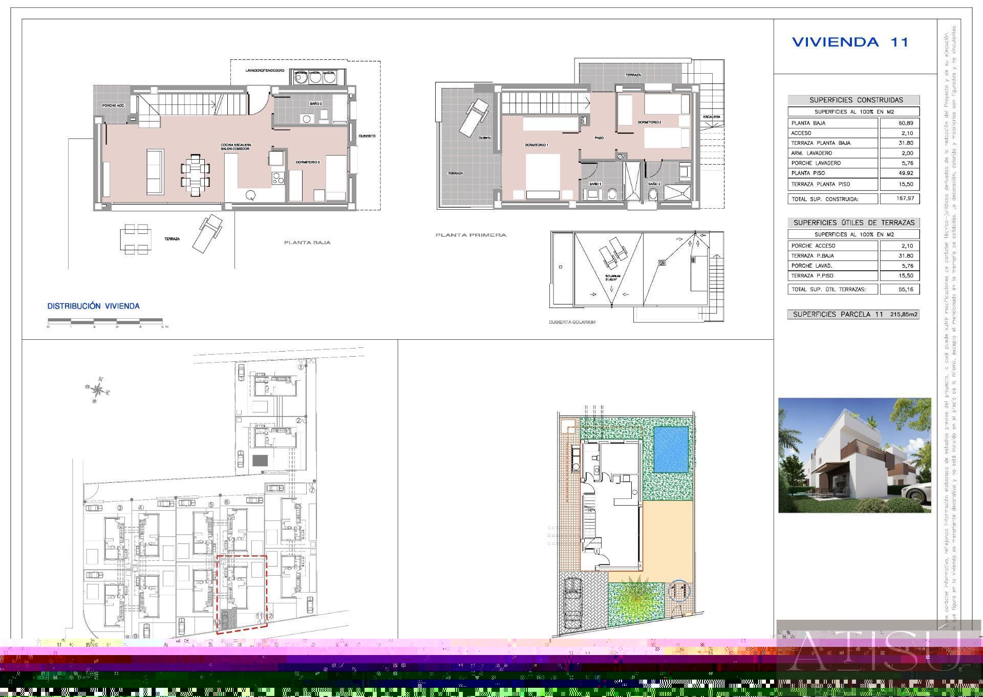 Venta de villa en La marina