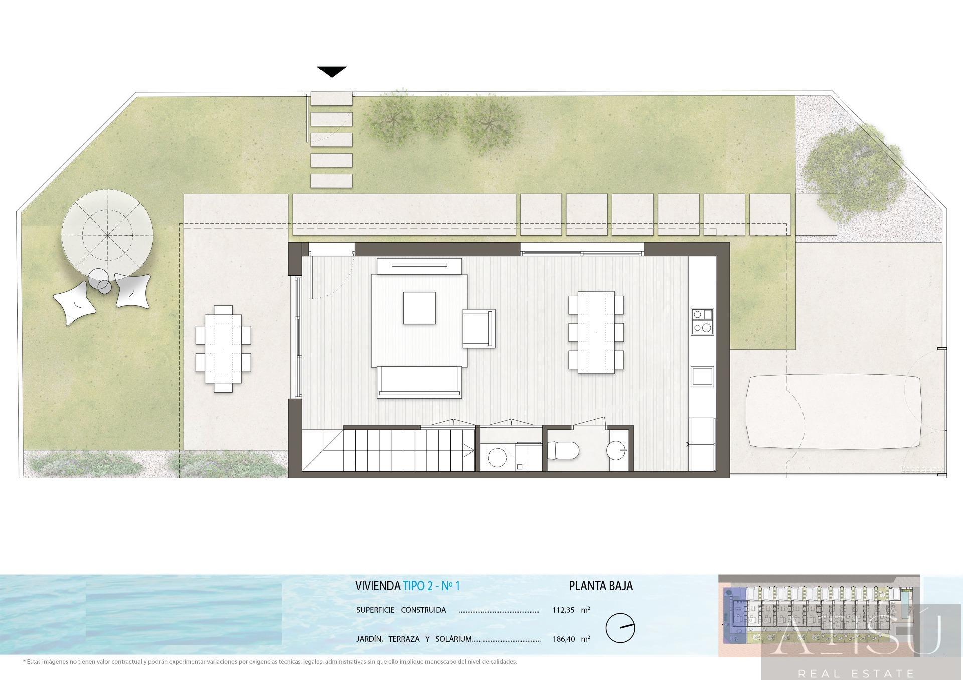 Venta de villa en Pilar de la horadada