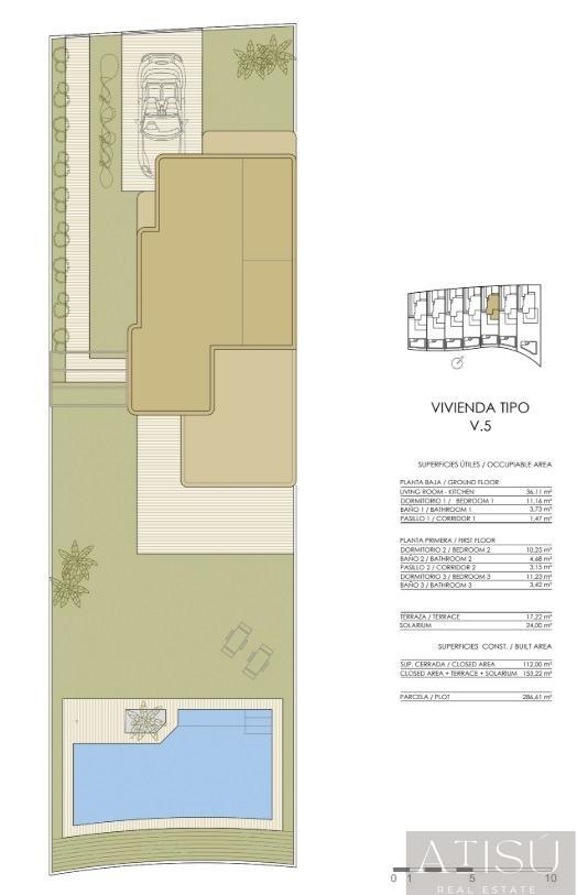 Venta de villa en Pilar de la horadada