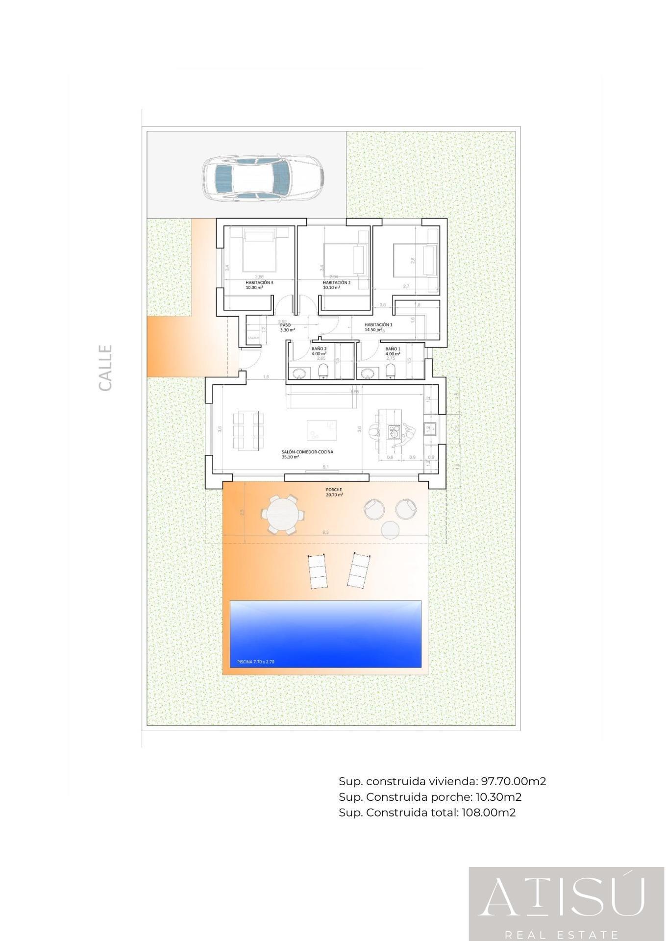 Venta de villa en Monforte del cid