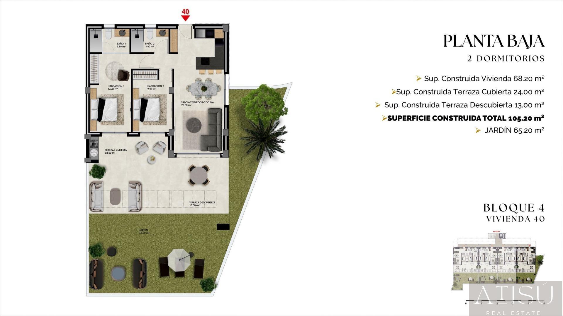 Venta de apartamento en Finestrat