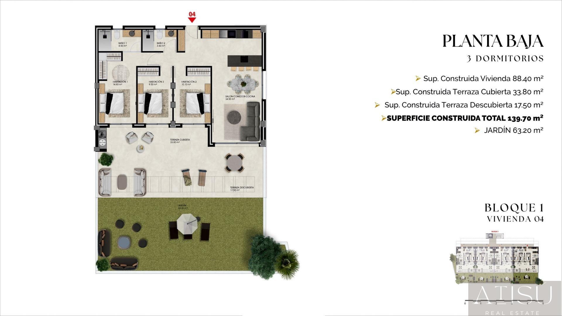 Venta de apartamento en Finestrat