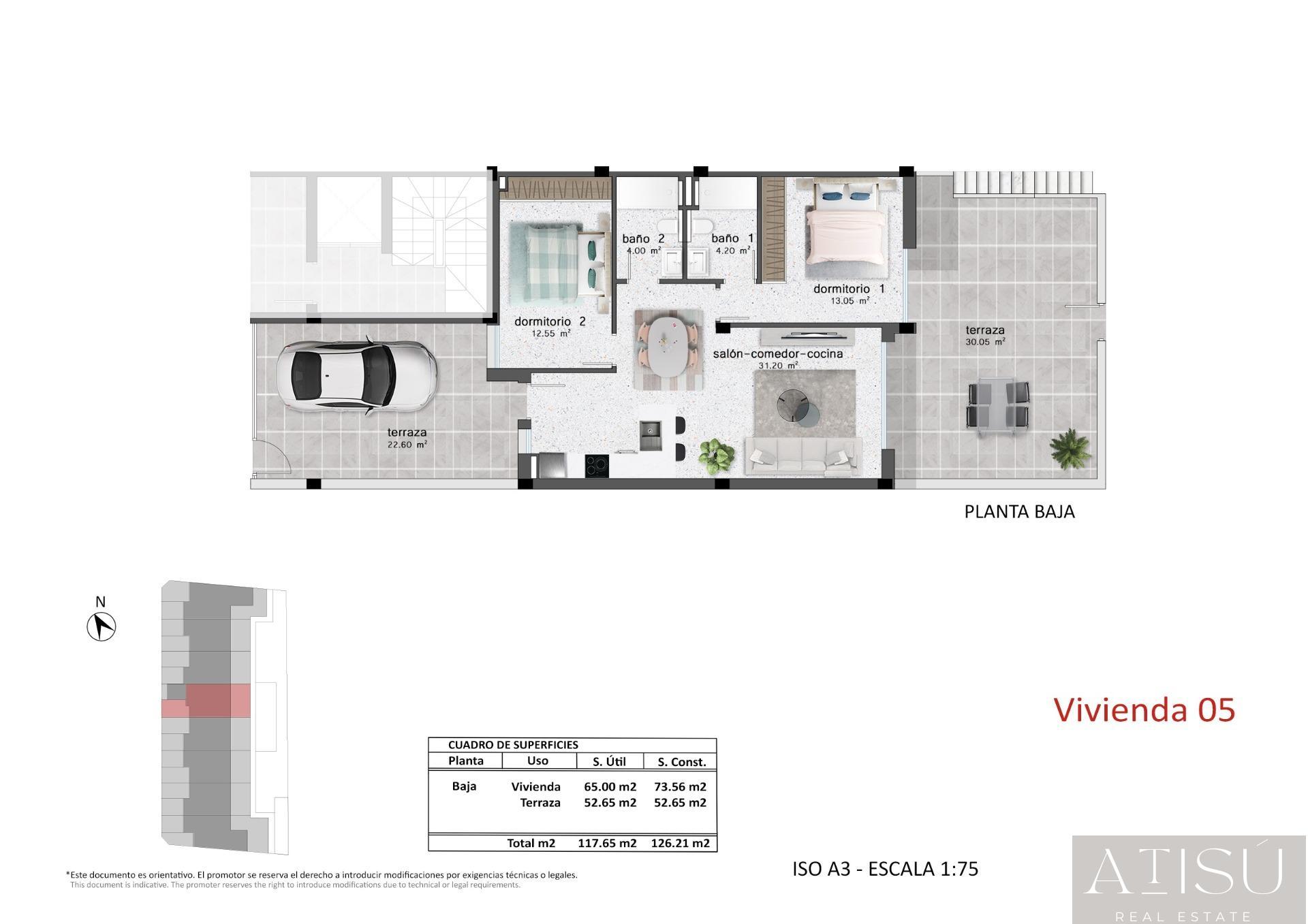 For sale of bungalow in Pilar de la horadada