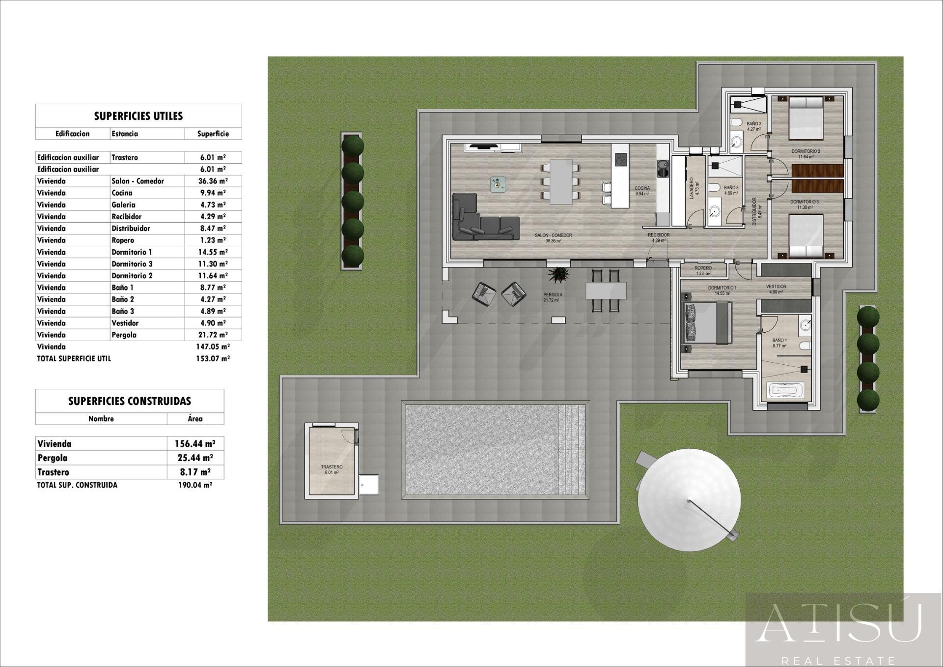 Venta de villa en Aspe