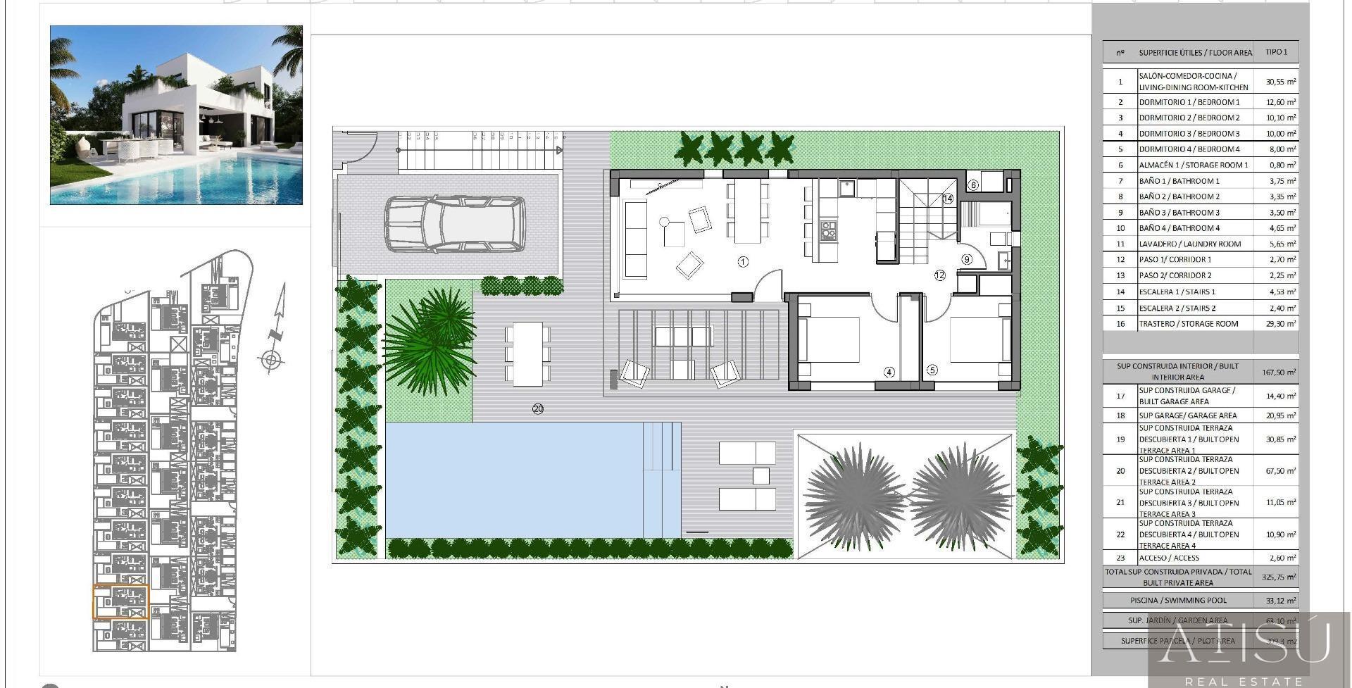 Zu verkaufen von villa in
 Finestrat