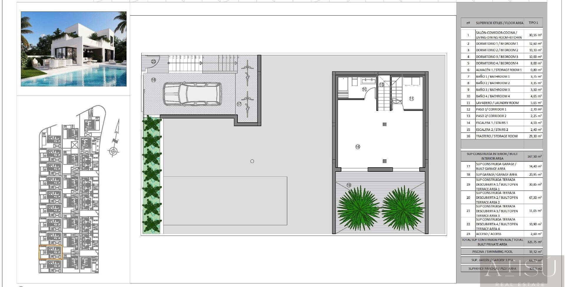 Zu verkaufen von villa in
 Finestrat