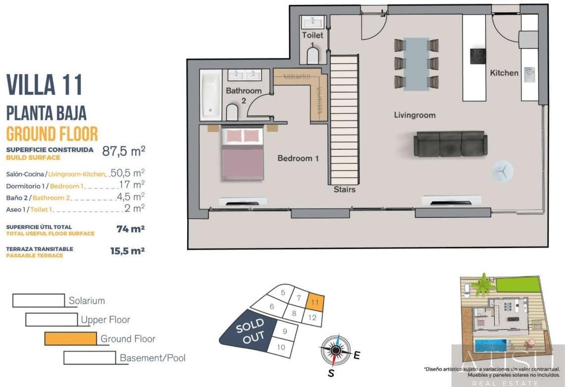 Venta de villa en Finestrat