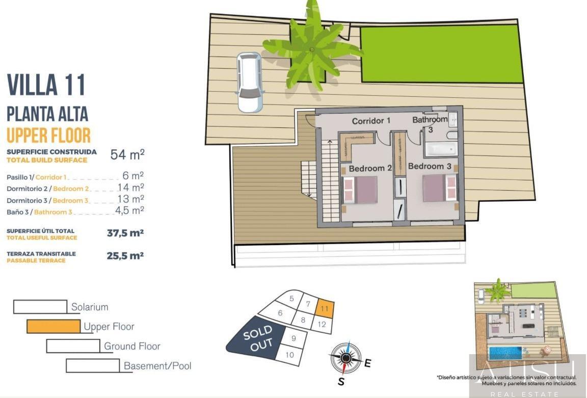 Venta de villa en Finestrat