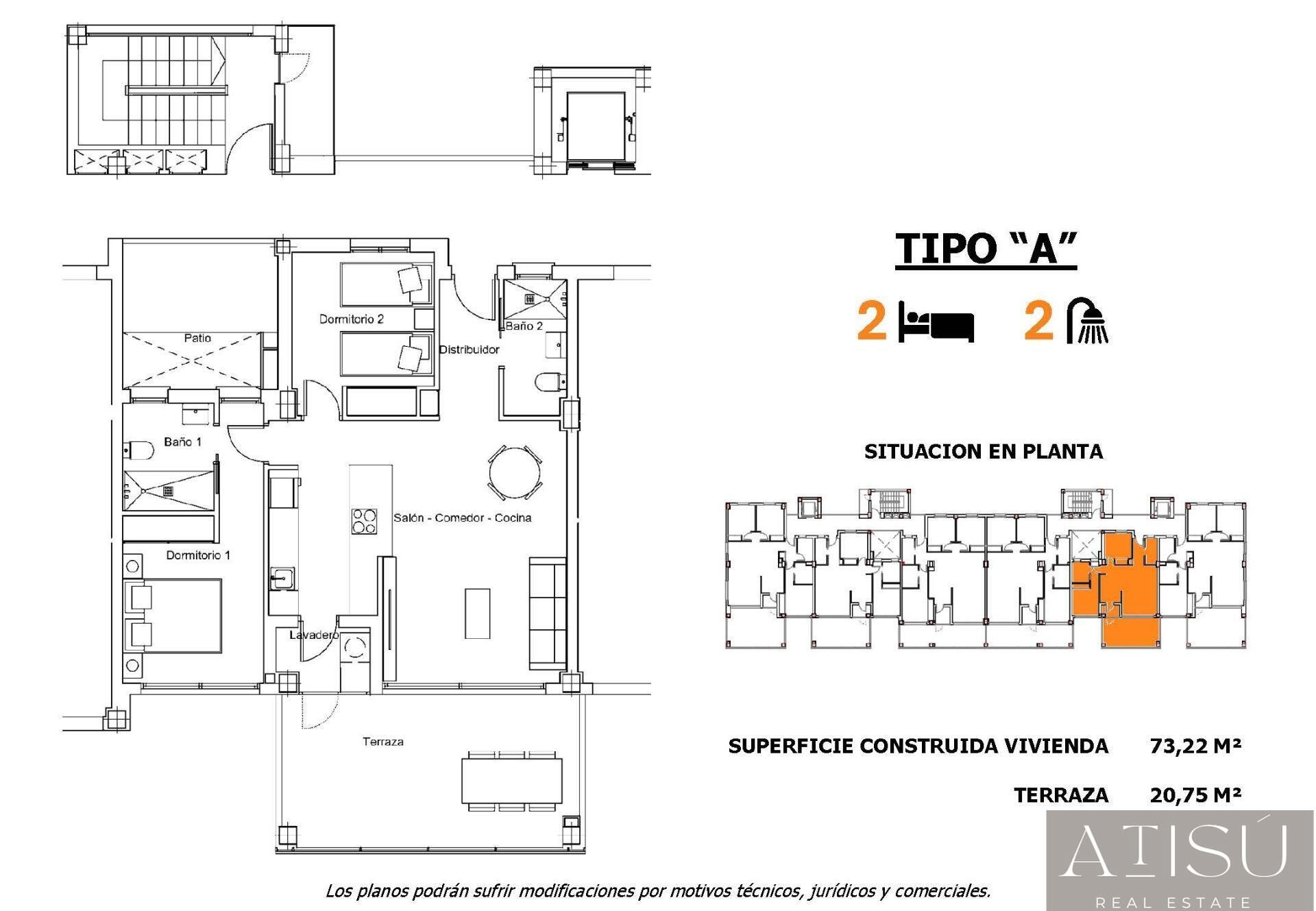 Zu verkaufen von appartement in
 San miguel de salinas