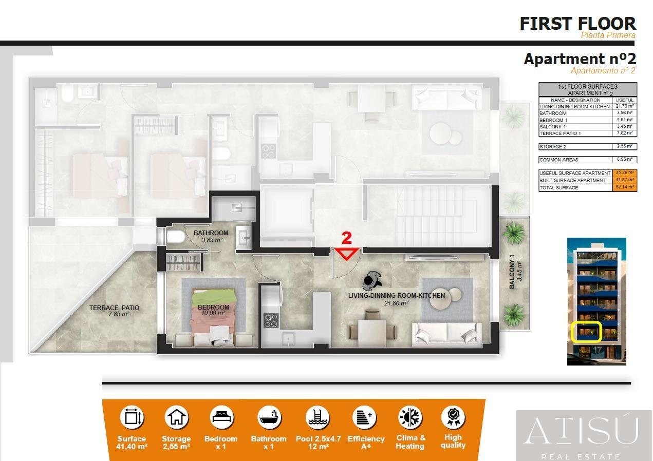 Venta de apartamento en Torrevieja