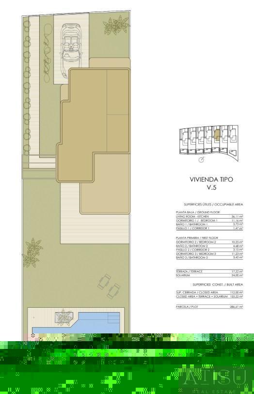 Zu verkaufen von villa in
 Pilar de la horadada