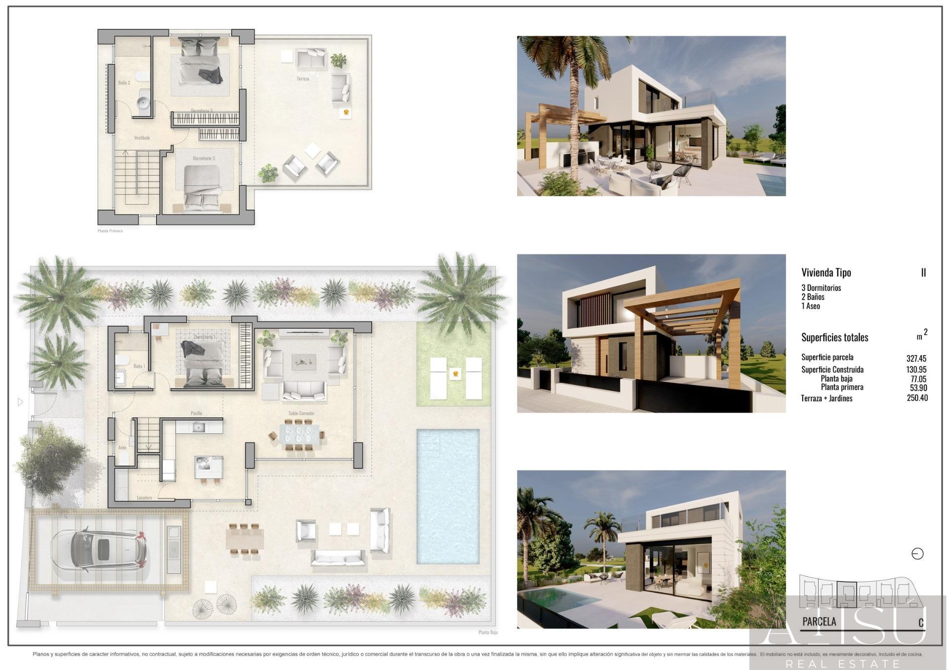 Venta de villa en Pilar de la horadada