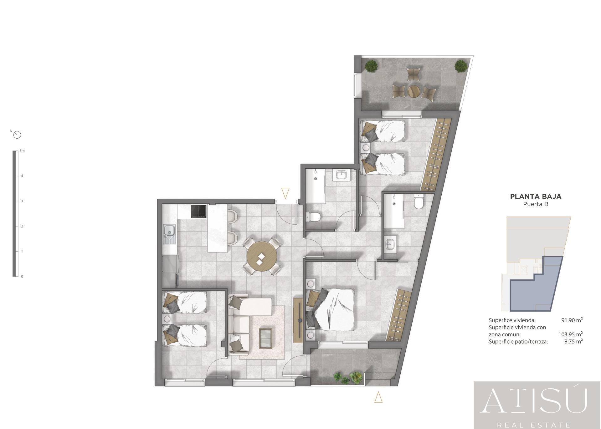 Venta de apartamento en Guardamar del segura