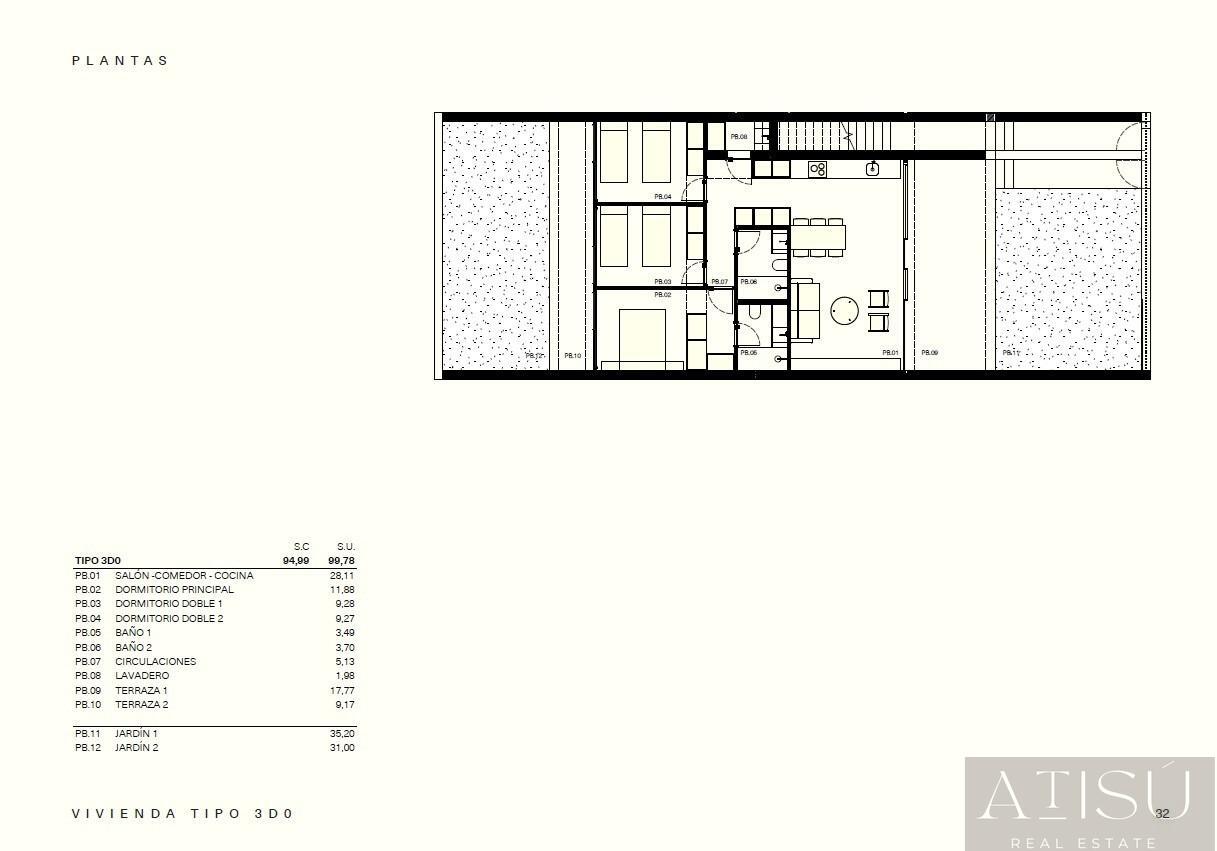 Venta de bungalow en Torrevieja