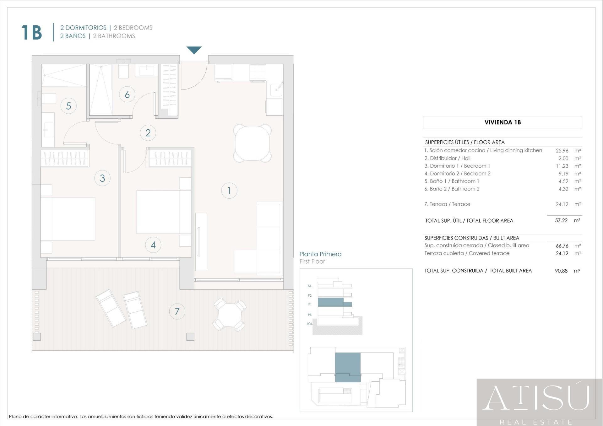 Venta de apartamento en Benijofar